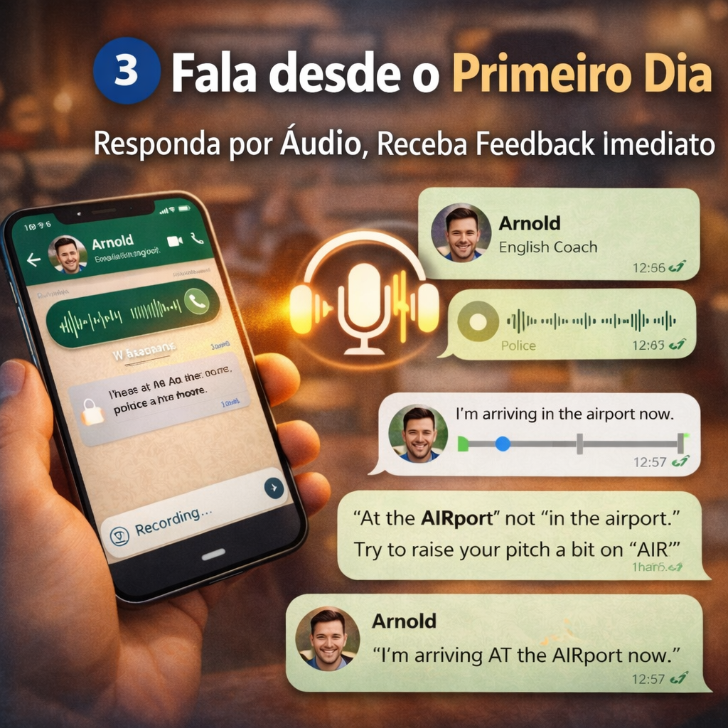 Fala desde o primeiro dia